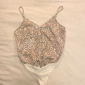 Abercrombie & Fitch Satin Cami Bodysuit